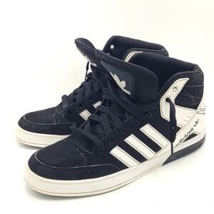 Adidas evh 791004 black white high top men's size 11